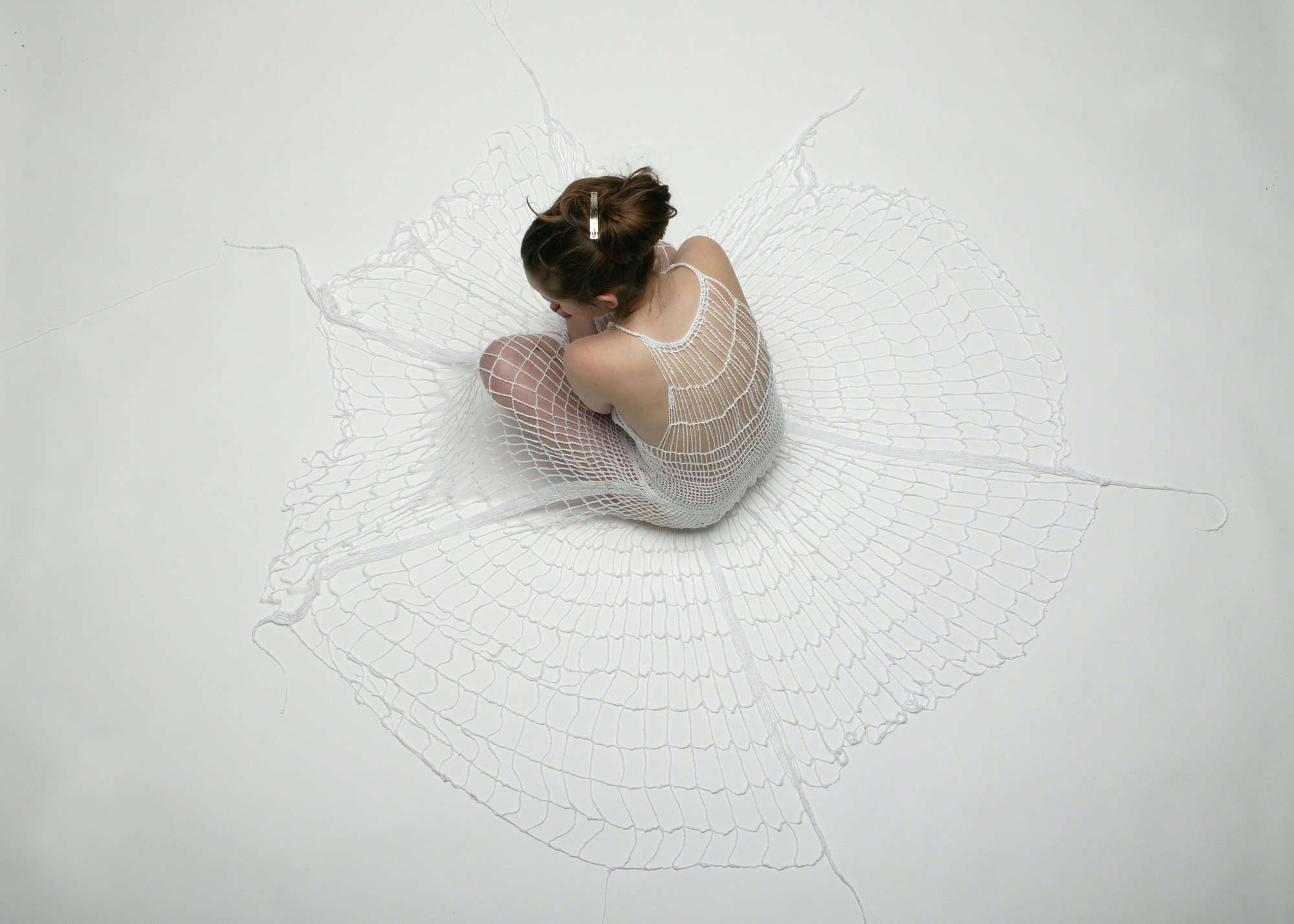 Małgorzata Markiewicz, Cobweb, (2003-2016), C-print on a board paper