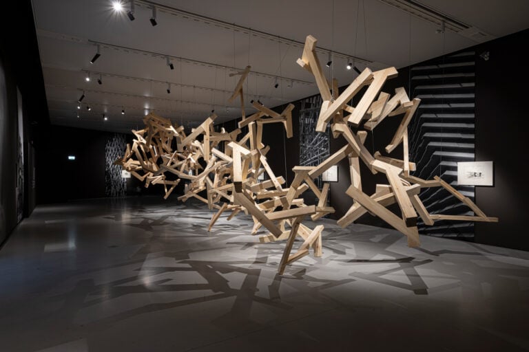 ,,Kengo Kuma. Experimenting with Materials" exhibition, Muzeum Sztuki i Techniki Japońskiej Manggha, photo Kamil A. Krajewski