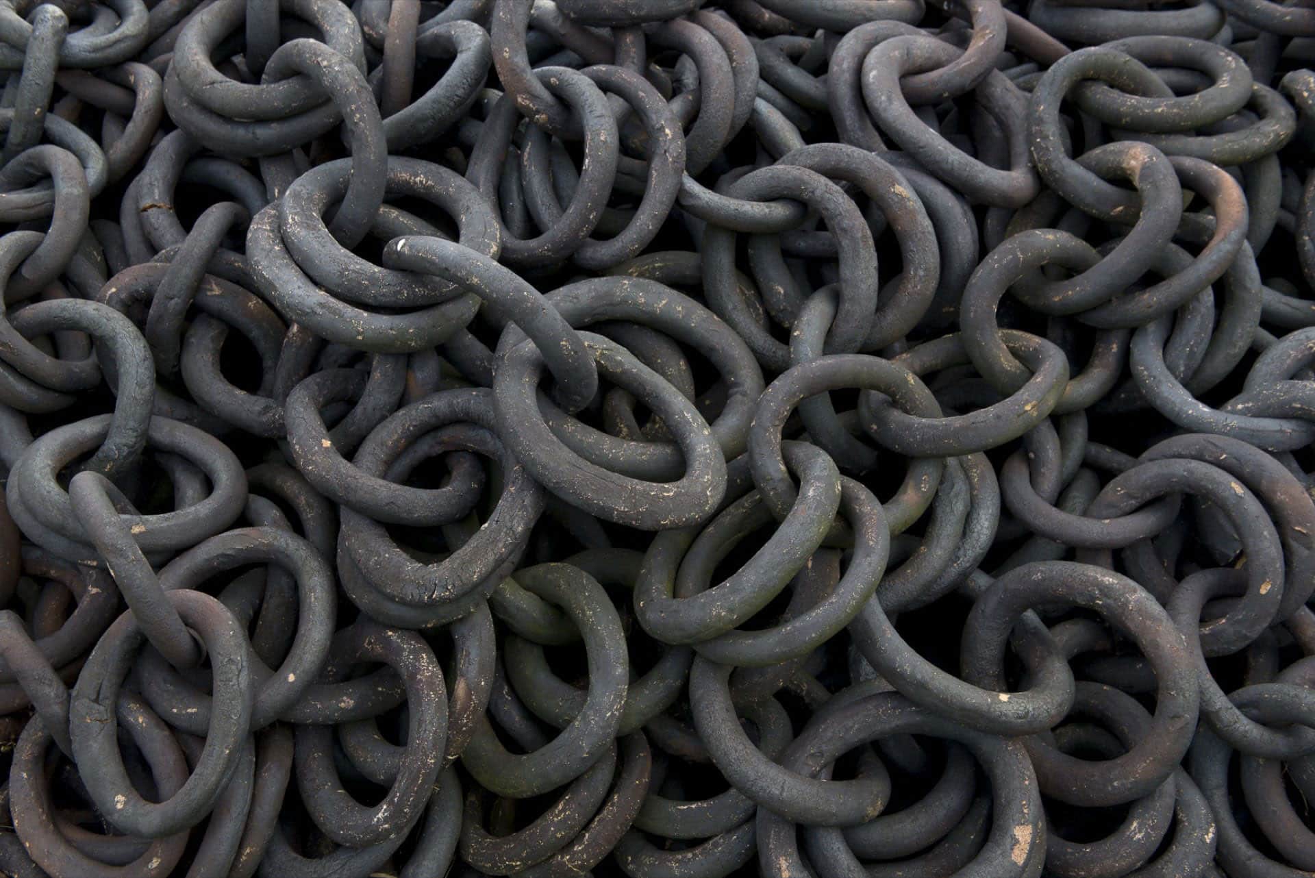 Xawery Wolski, „Black Chains”, 1989, photo: Jacek Kucharczyk