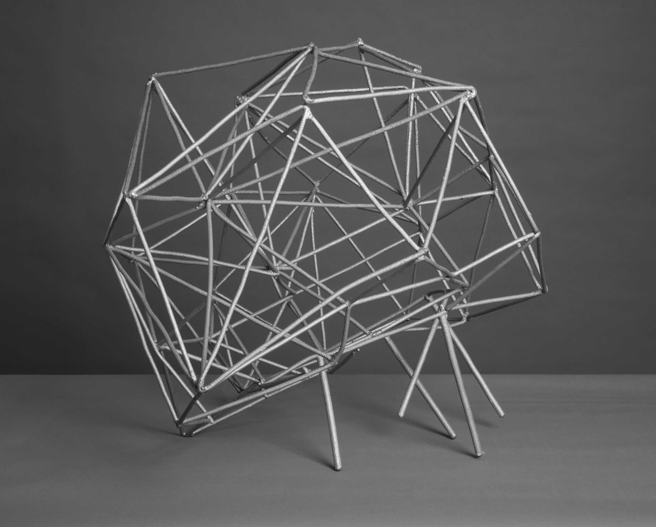 Julian Boss-Gosławski, Structure, welded metal, 64.5 x 81 x 70 cm, photo by W. Idzkowski