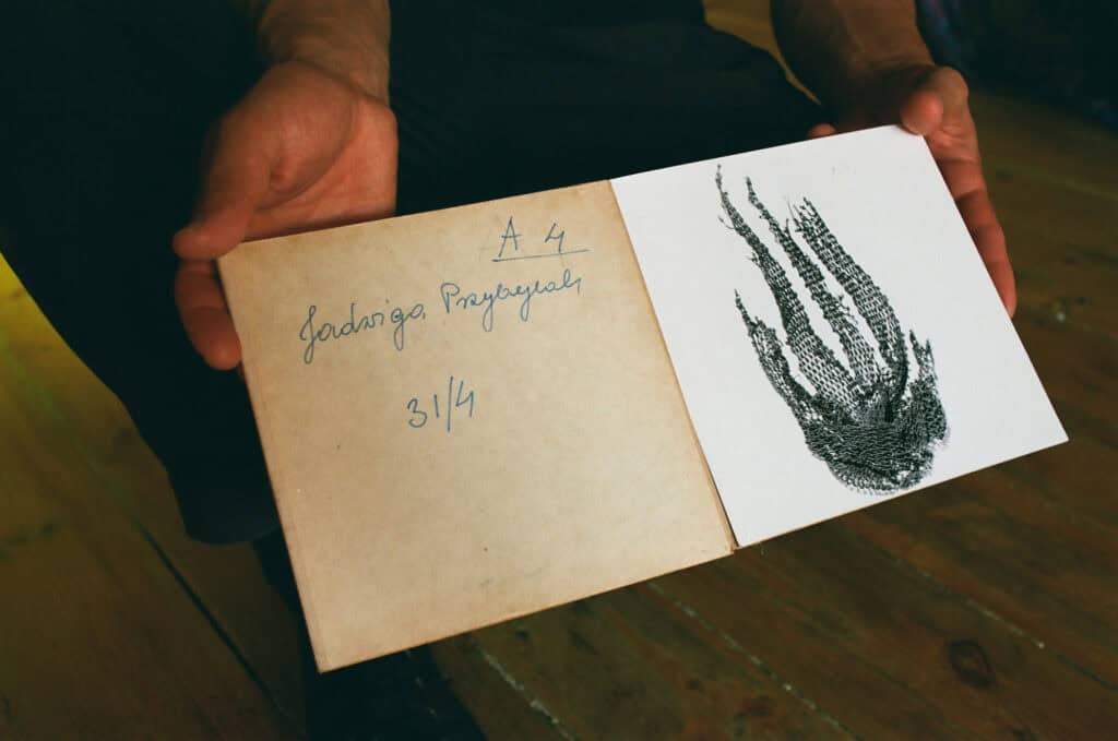 Jagoda Przybylak's studio, photo by Patrycja Głusiec