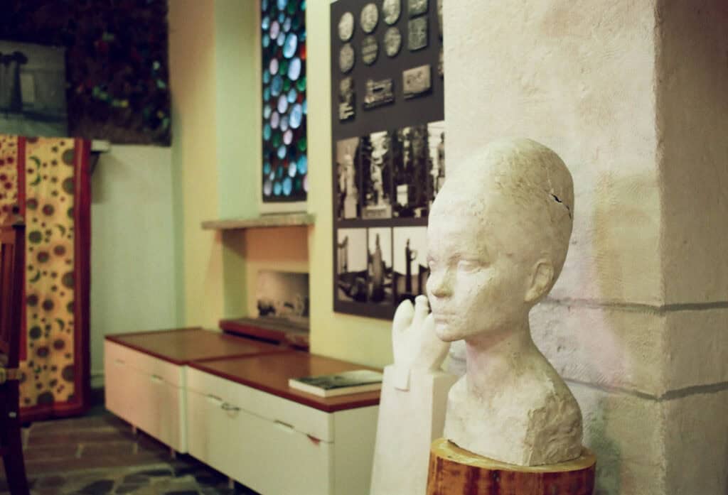 Jan Bohdan Chmielewski’s atelier, photo by Patrycja Głusiec