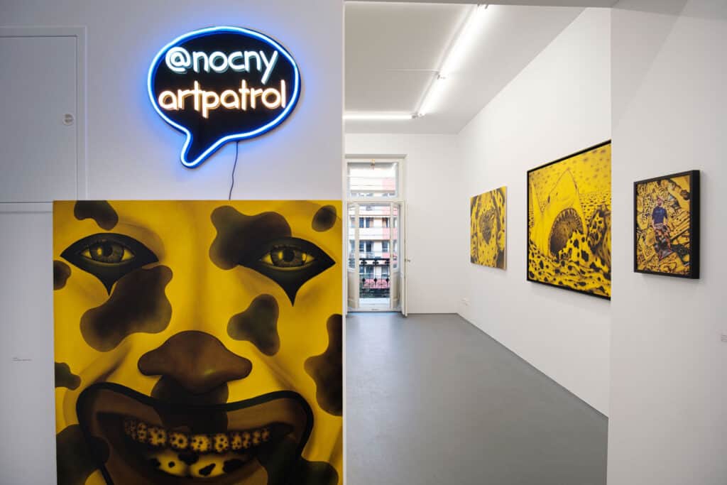 "Smells Like Teen" Dawid Czycz, exhibition view, Nocny Art Patrol Gallery, photo by R. Korzeniowski.