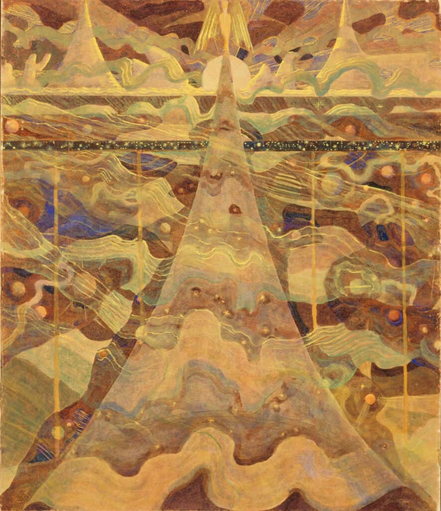 M. K. Čiurlionis, Sonata no 6, sonata of the stars, allegro, 1908