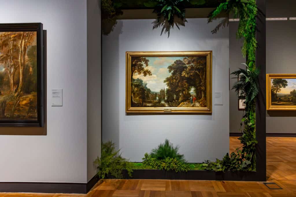 "Arcadia", exhibition view, The National Museum in Warsaw, photo by Bartosz Bajerski.