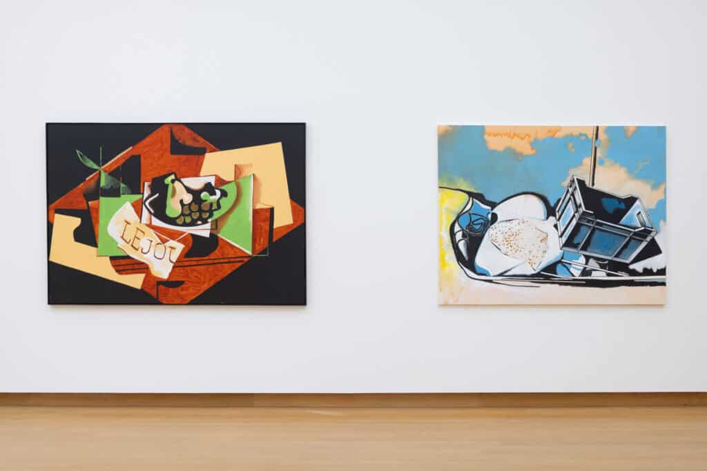 Installation view Wilhelm Sasnal – Painting as Prop, Stedelijk Museum Amsterdam, March 30 – September 1, 2024. Photo: Peter Tijhuis.