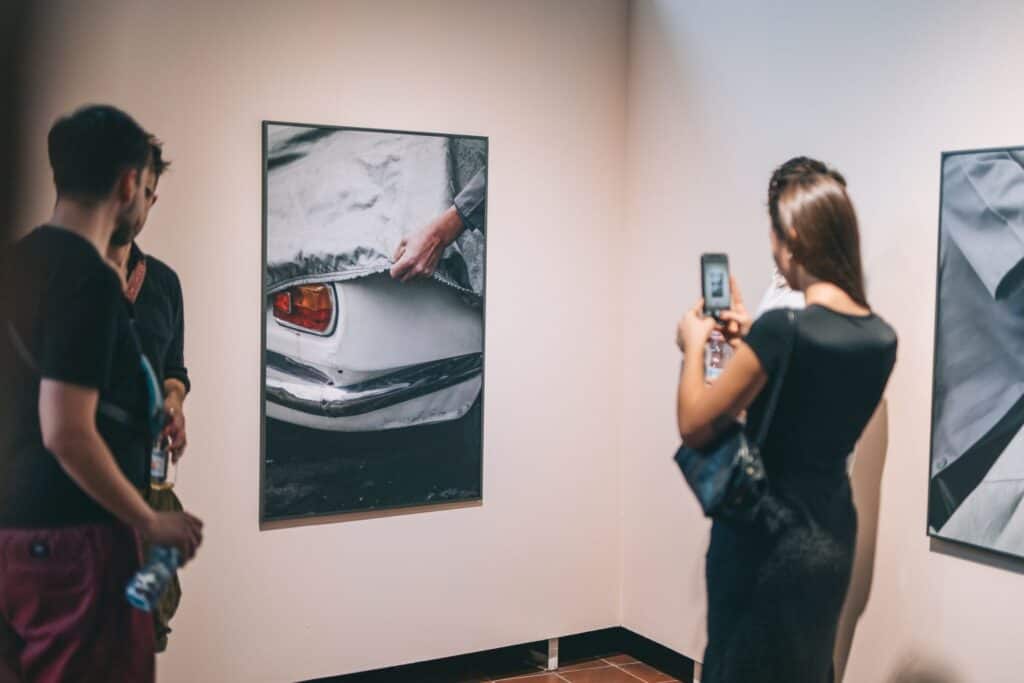 Katerina Moschou, "How to Drive" exhibition, FOTO-GEN Gallery. Photo by Jerzy Wypych.