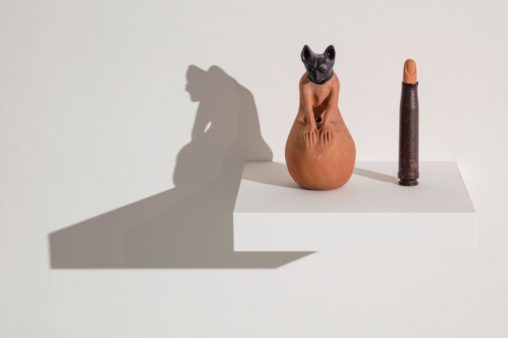 Patrycja Orzechowska, Dada Vodou, series of nine objects, sculptures and ready mades 2019-2021, photo Daniel Rumiancew.