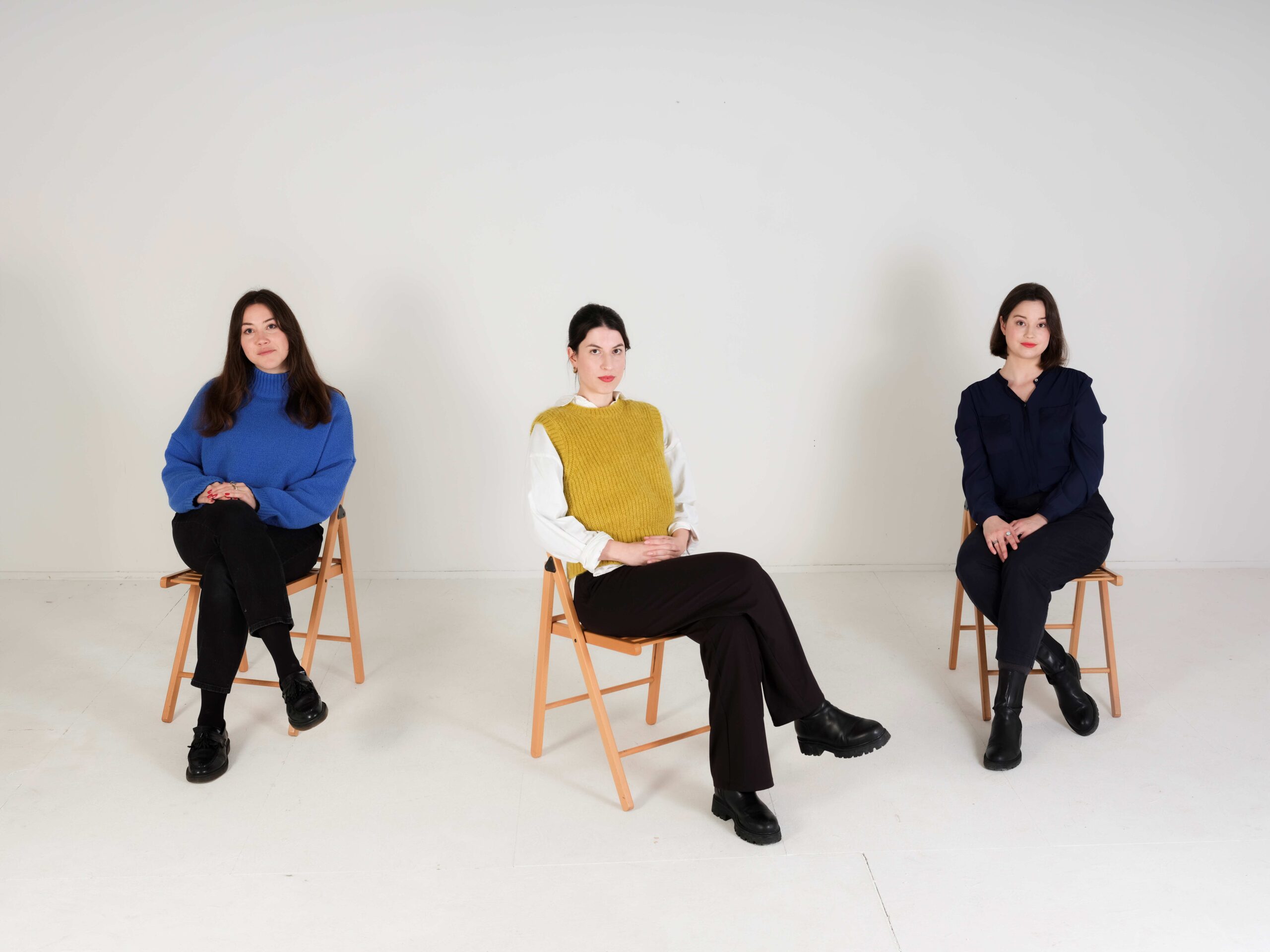 ETC. magazine team. Photo: Lucija Rosc. Courtesy of Ljubljana Art Weekend.