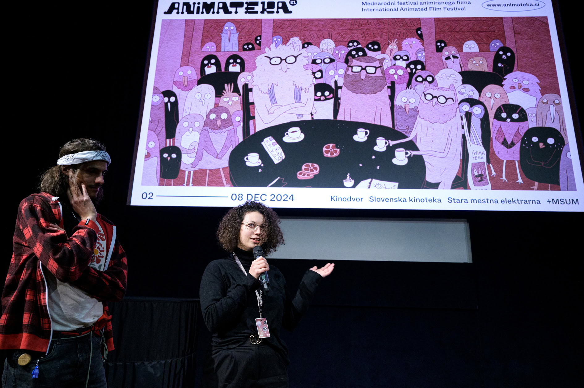 Animateka 2024. Photo by Katja Goljat. Courtesy of Animateka