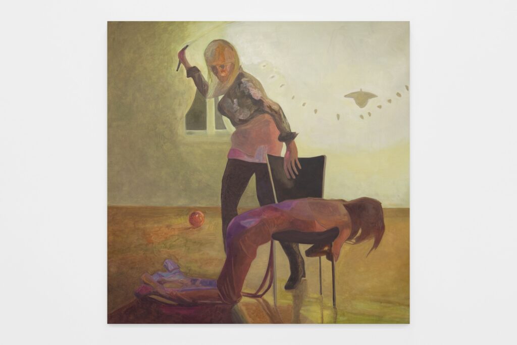 Rexy Tseng, Whip, 150x150cm. Courtesy of the artist and MAD Gallery