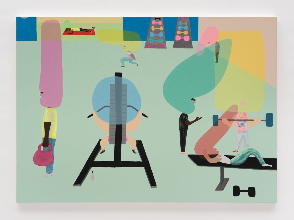 Peter McDonald, Gym. Courtesy of the artist and Kate MacGarry Gallery