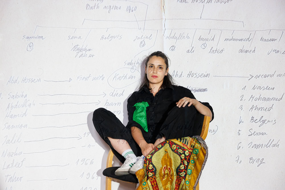Helena Tahir, portrait by Luka Dakskobler (MLADINA archive). Courtesy of the artist