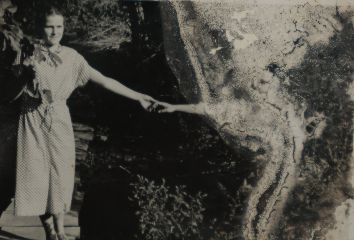 Karolina Gembara, from the Mind of Winter series (pictures from family archive). Courtesy of the artist