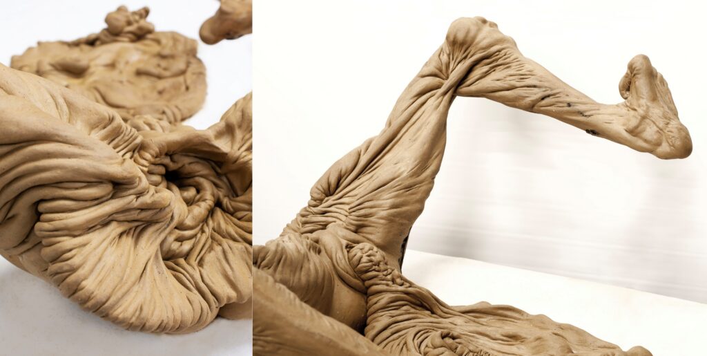 Anika Naporowska, Self-birth ("Samoporód"). Courtesy of the artist