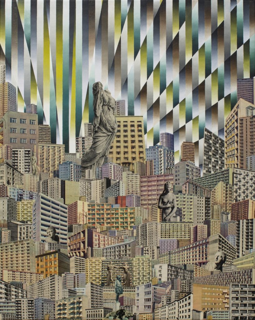 Mateusz Szczypiński, Rezerwat Ruin II, 100x80cm, 2022. Courtesy of the artist
