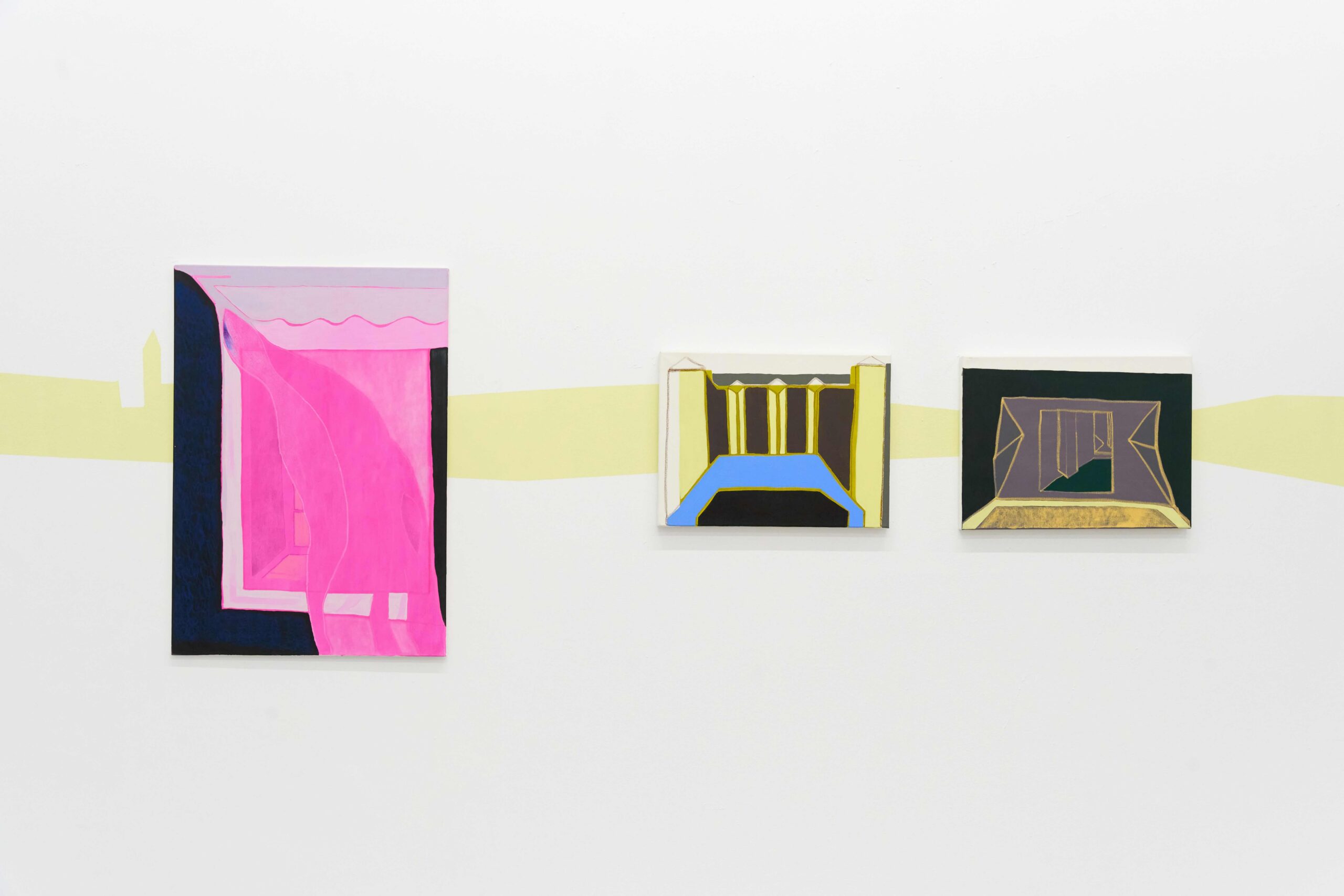 Ana Maria Szőllősi, Ménière, Kunsthalle Bega, exhibition view. Photo by Vlad Cîndea