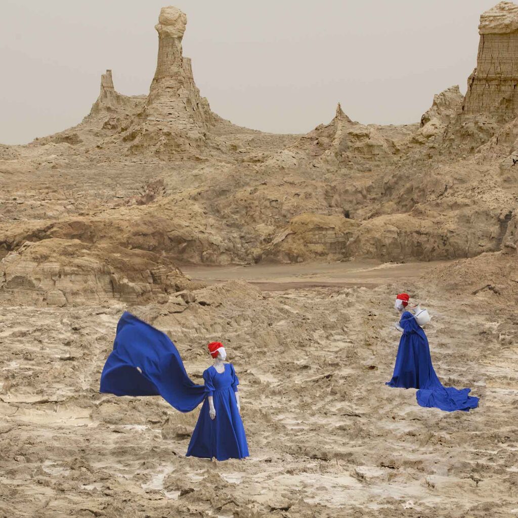 Efie Gallery, Aida Muluneh, Distant Echoes of Dreams'2018. Courtesy of gallery