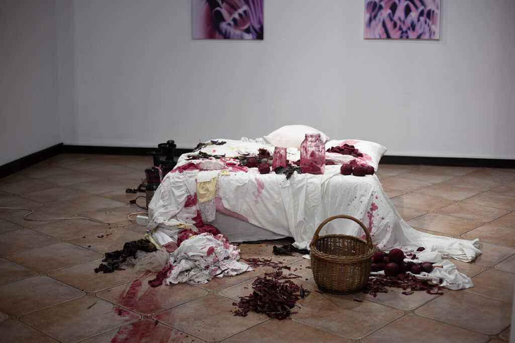 Fundacja Szałfynster, gallery space.