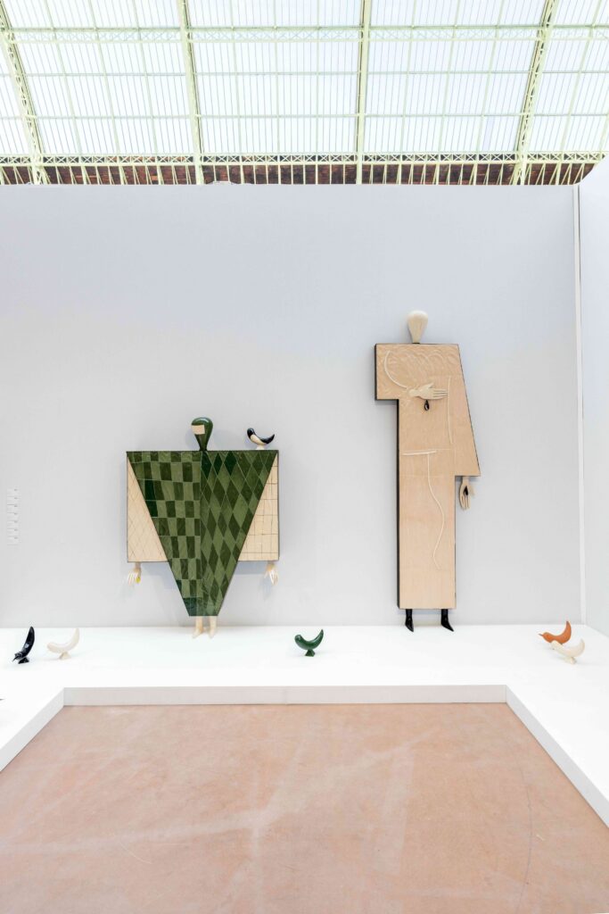 Maximilien Pellet, Art Paris 2026, Double V Gallery stand view