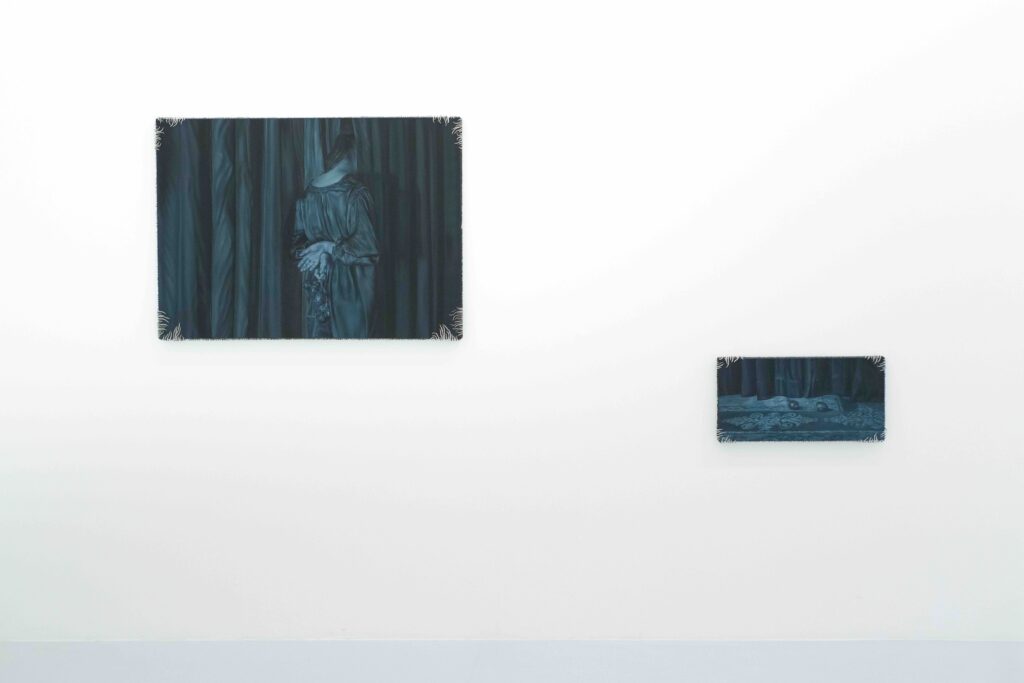 Natalie Sasi Organ, Installation View, _What Binds Me to This Land, Ames Yavus Singapore. Courtesy of the artist