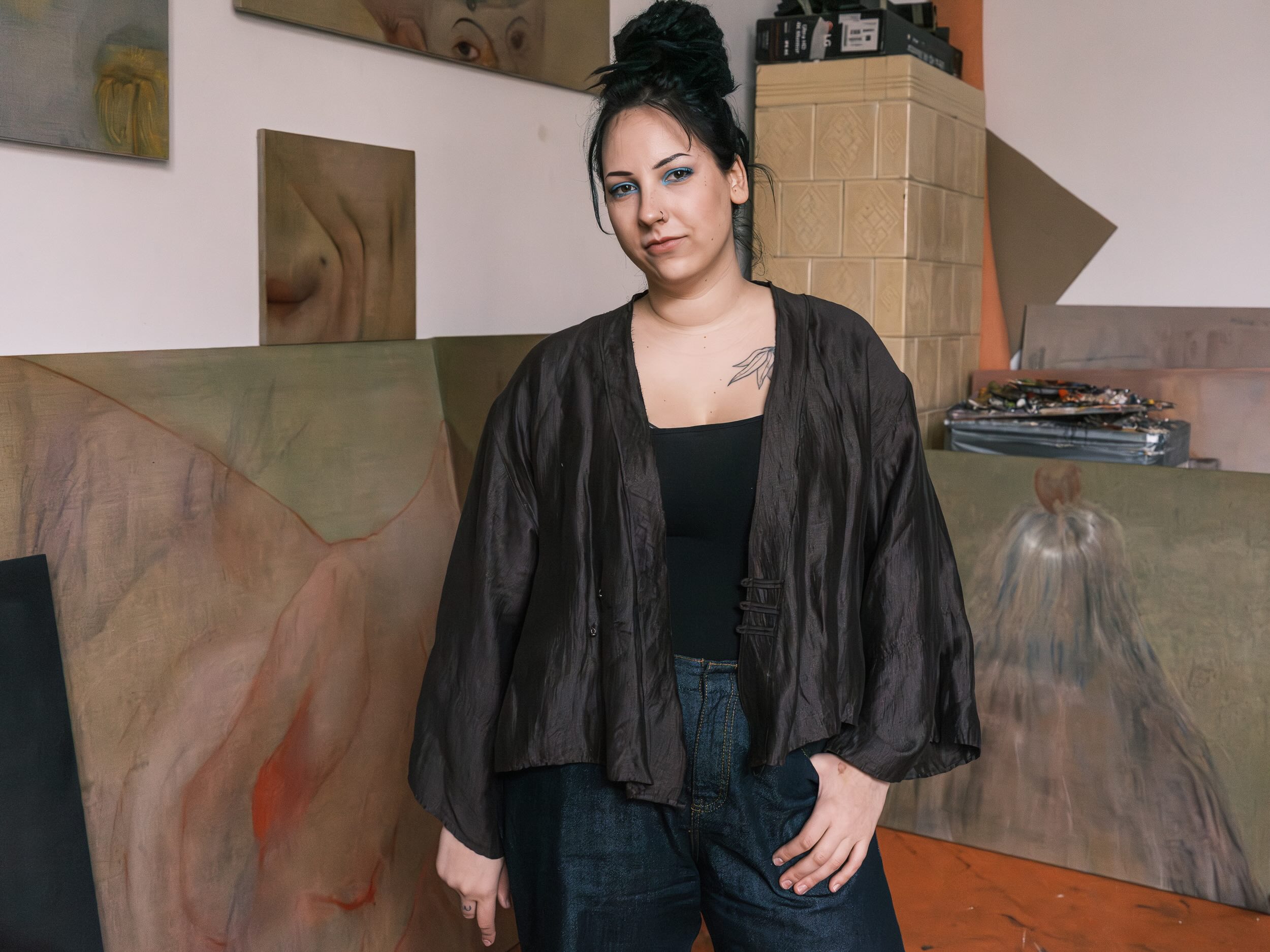 Zuzanna Szary, portrait by Yehor Lemzyakoff, courtesy of UFO Gallery
