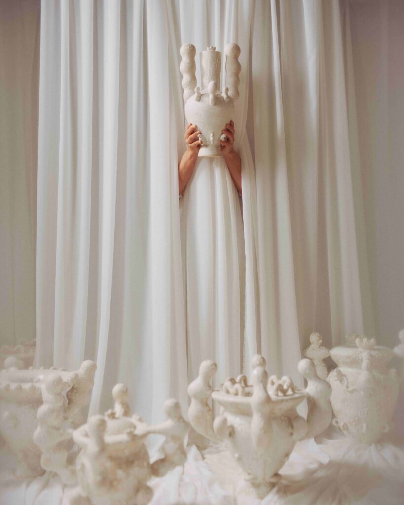 Noe Kuremoto, JŌMON: A MOTHER'S ANTHEM. Photo by Kęstutis Žilionis, courtesy of the artist