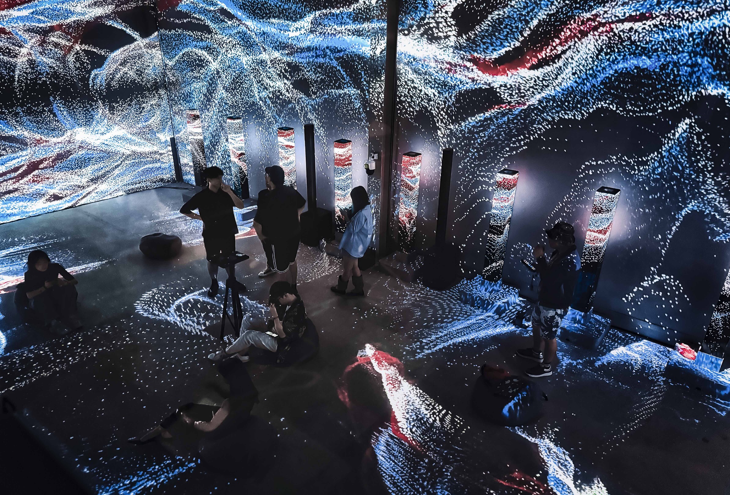 Ash Xu, Cosmic in the brain, Atom Space (2025), Photo by Gigi Bao. Courtesy of the artist.