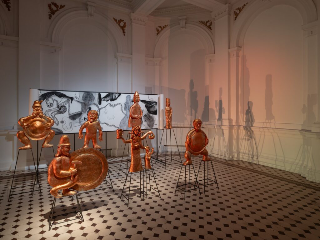 Exhibition Krzysztof Gil. Nobody wants you here, Zachęta – National Gallery of Art, The Forge, installation, photo by Daniel Rumiancew, Zachęta archive, CC BY-SA