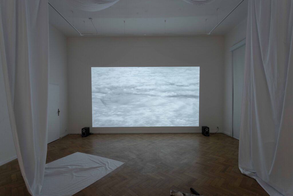 Finally Landing, exhibition view at Medium Gallery, Bratislava, 2026. Courtesy of the Medium Gallery