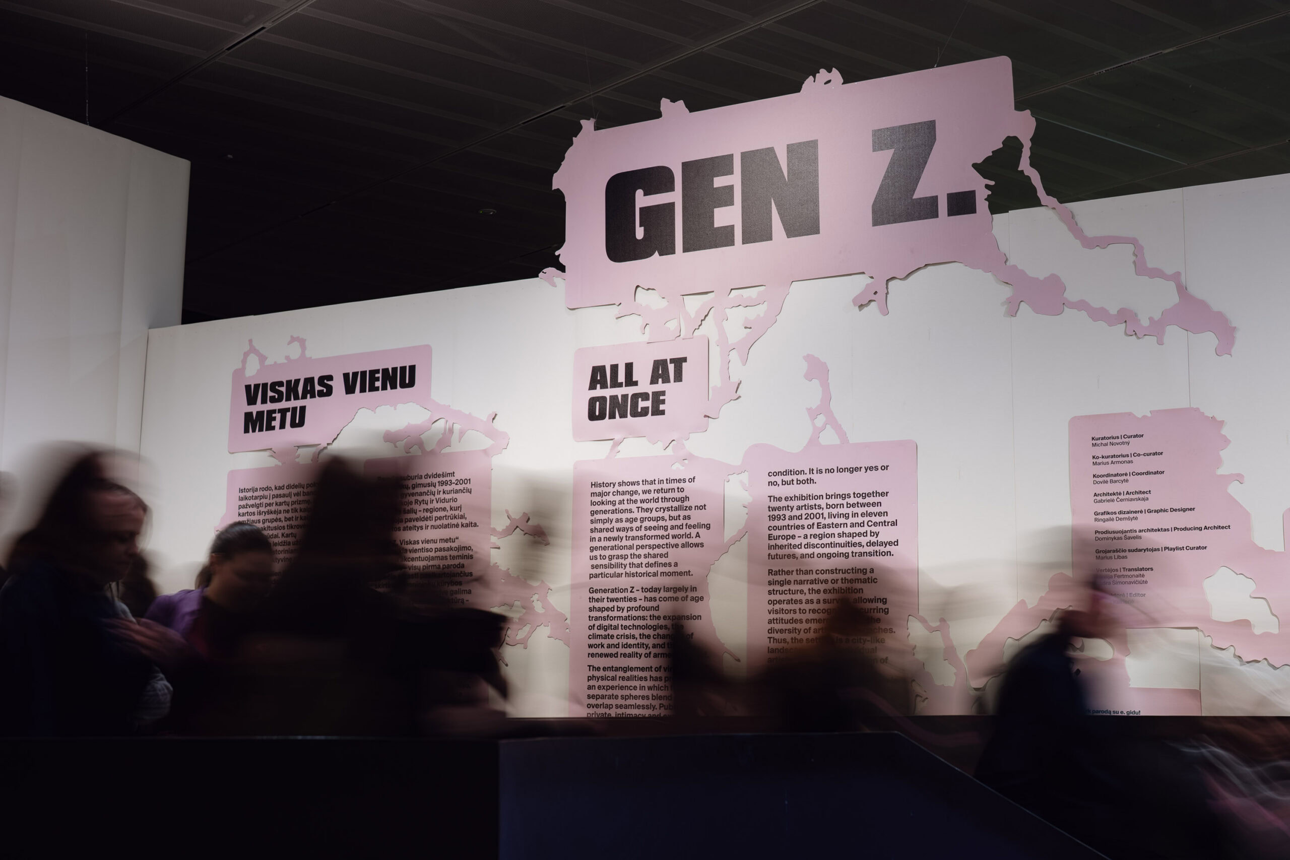 Gen Z. All at Once, exhibition view at MO Museum Vilnius. Photo by Rytis Šeškaitis