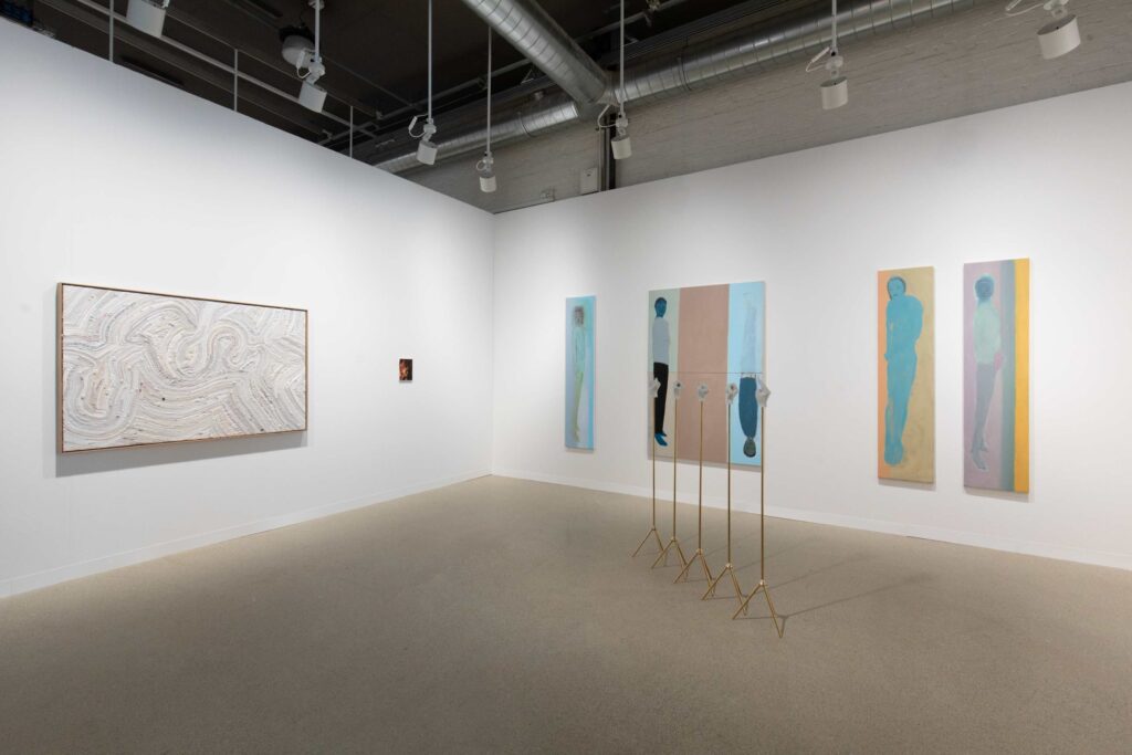 Installation view, Blank Projects gallery, Art Basel, Basel 2026. Courtesy of the gallery. Photograph by Studio Abbruzzese