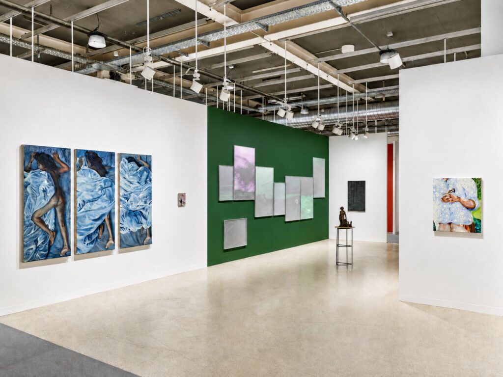 Installation view, Experimenter gallery, Art Basel, Basel 2026. Courtesy of the gallery. Photograph by Studio Shapiro