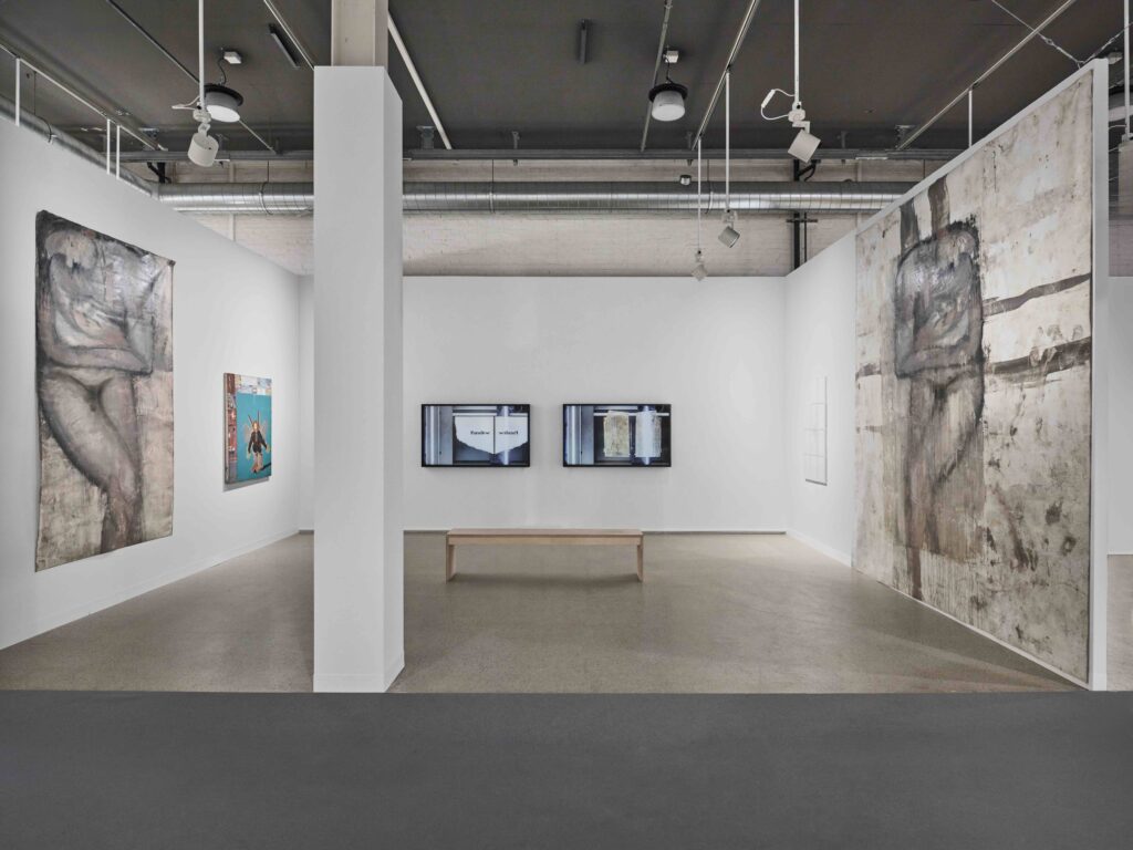 Installation view, LC Queisser gallery, Art Basel, Basel 2026. Courtesy of the gallery. Photograph by Choreo Studio