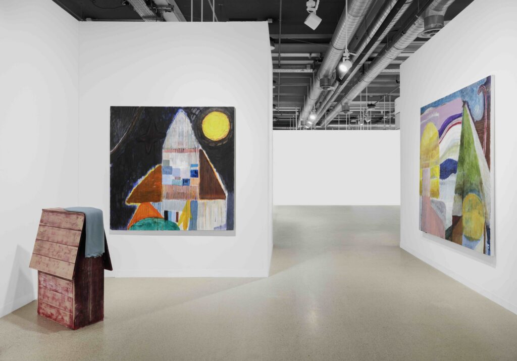 Installation view, The Breeder gallery, Art Basel, Basel 2026. Courtesy of the gallery and the artist. Photograph by Sebastiano Pellion di Persano