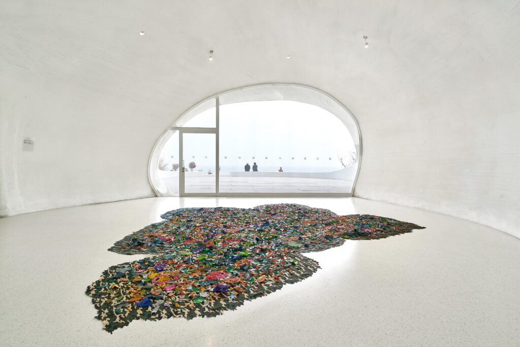 Installation view of _ Yang Xinguang, Dark Surfaces, UCCA Dune, 2026. Photograph by Sun Shi, courtesy of UCCA Center for Contemporary Art