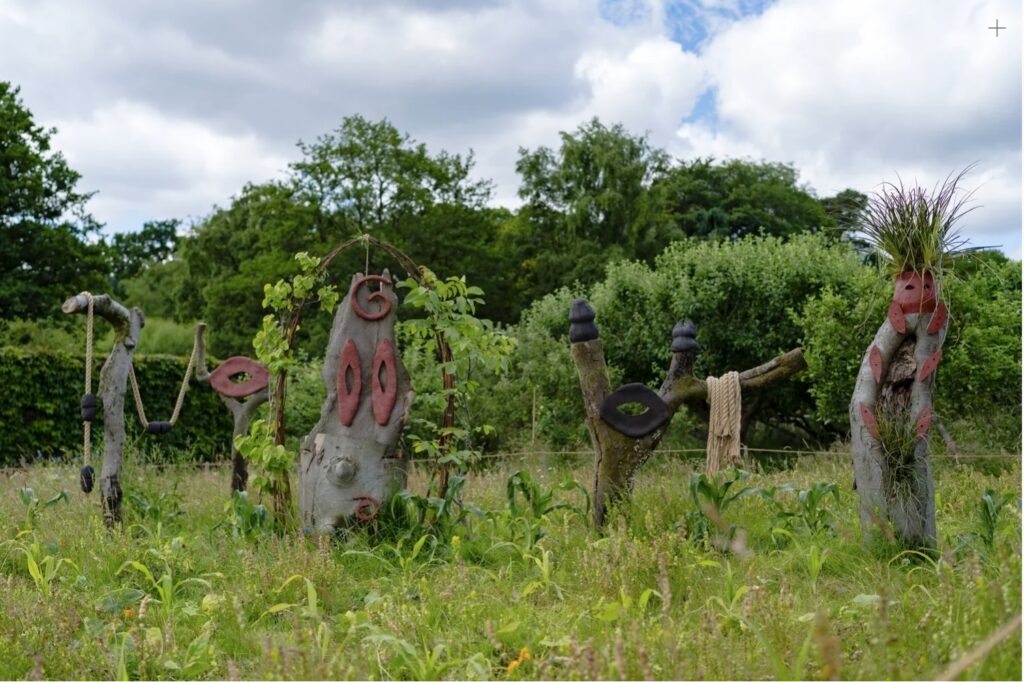 Lucia Pizzani, Cultivo y memoria, 2025, Harewood Biennial, Leeds. Photo by Drew Forsyth. Couretsy of the artist