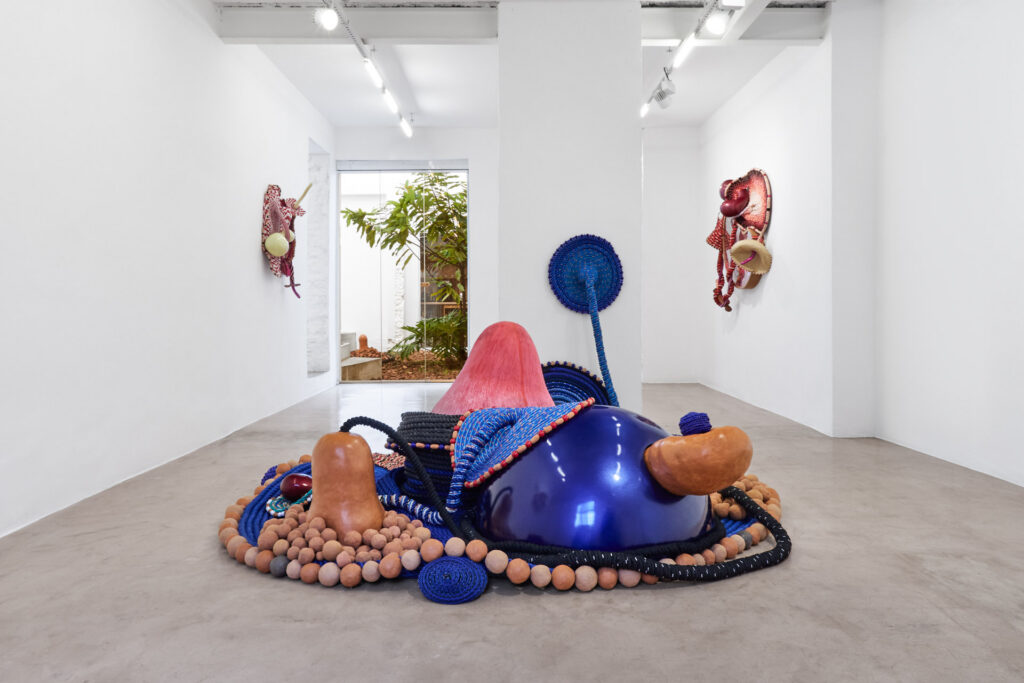 Maria Nepomuceno / ∞ ∞ infinita infinito at A Gentil Carioca, exhibition view. Courtesy of A Gentil Carioca