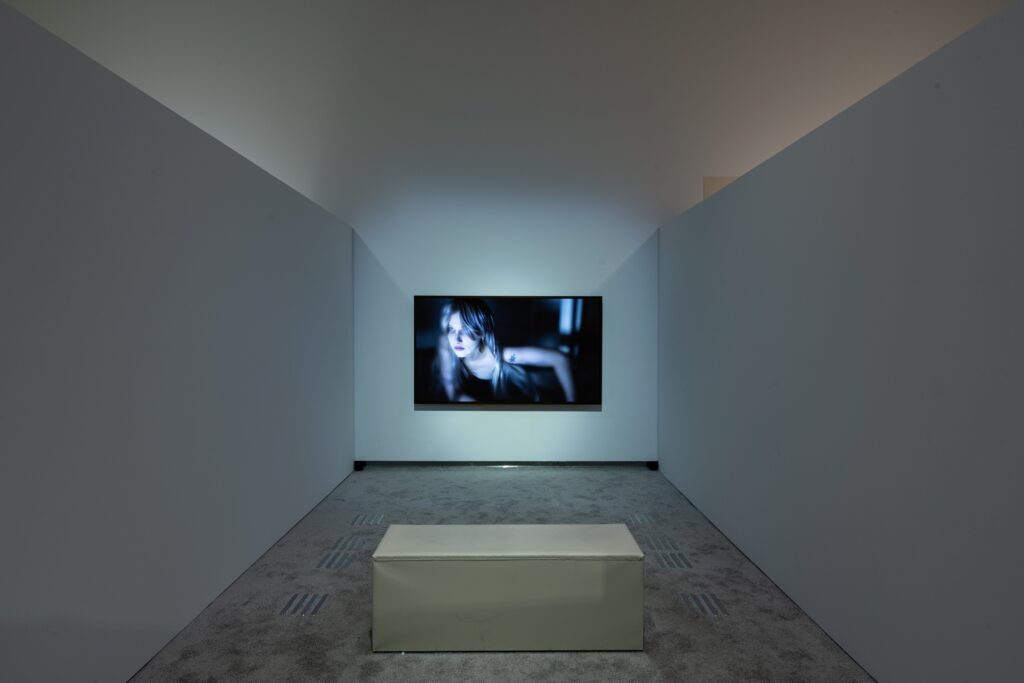 Nikola Balberčáková, r_ForeverAlone, 2024, exhibition view of _Gen Z. All at Once_ at MO Museum Vilnius. Photo by Jonas Balsevičius
