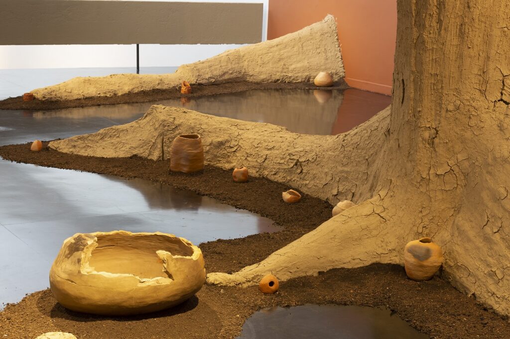Sallisa Rosa, Supernova, view of the exhibition at Museu de Arte Moderna do Rio de Janeiro. Photo by Fabio Souza, courtesy of the artist and MAM Rio de Janeiro