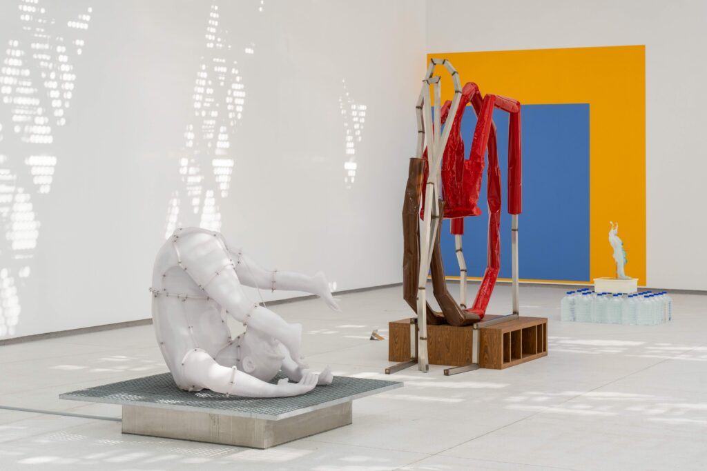 “Superglue, or Inventing the Friend”, exhibition view. Contemporary Art Centre, 2026. Curator, Valentinas Klimašauskas. Photographer: Andrej Vasilenko
