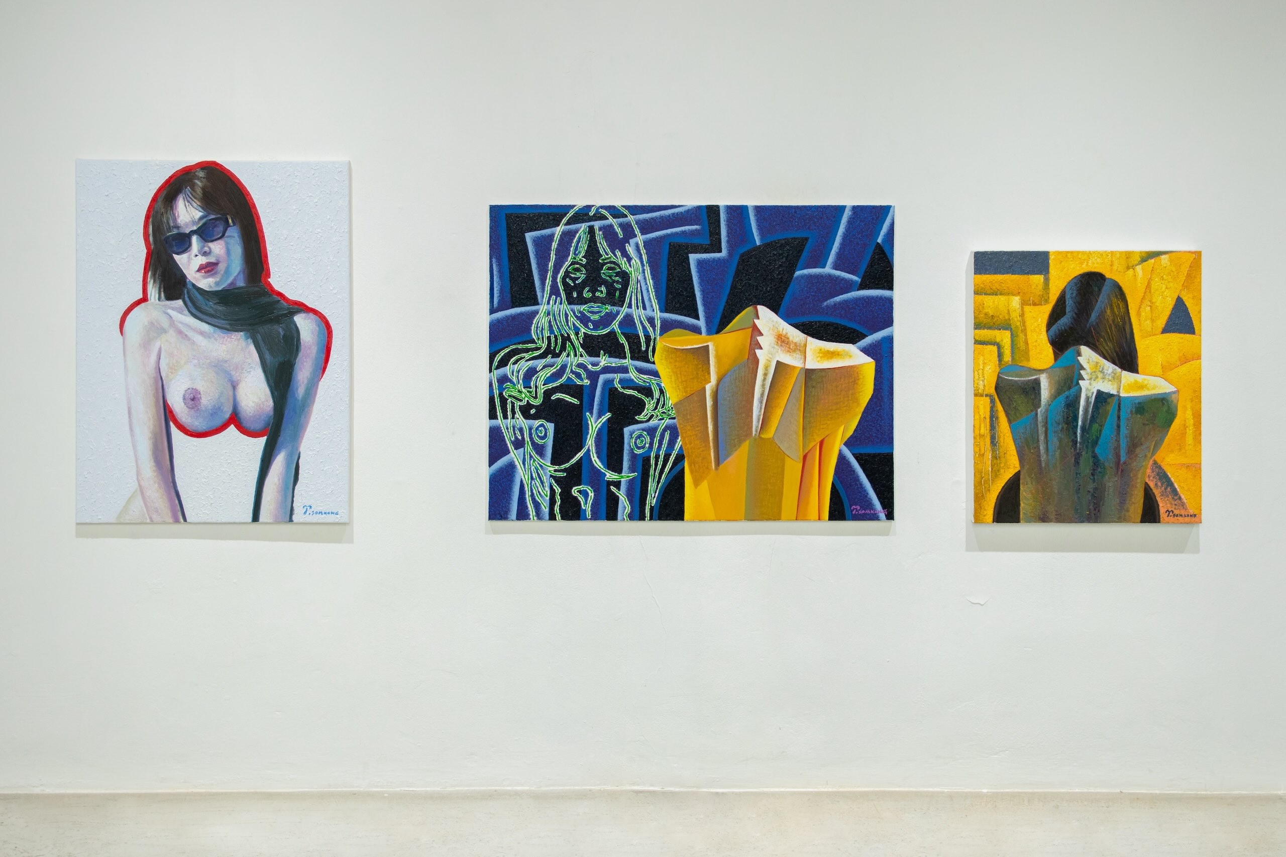 Tawatchai Somkong, MISS, exhibition view at MATDOT Art Center in Bangkok, 2026. Courtesy of the artist and the Gallery.