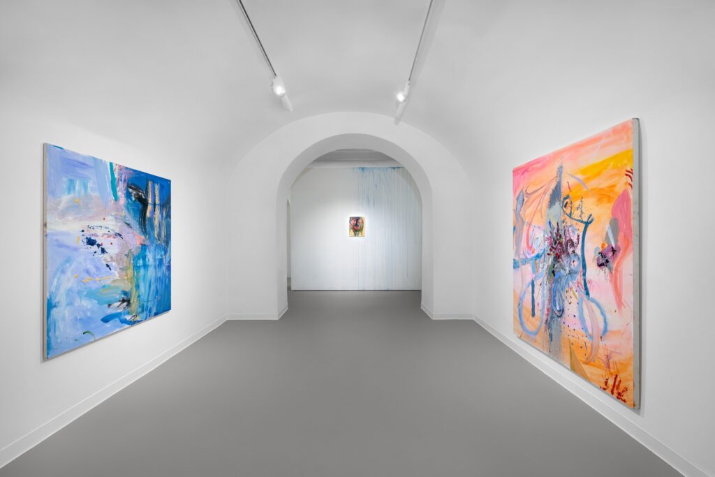Samuel Kłoda, CREAK, CRASH AND CROW, exhibition view at UFO Art Gallery in Kraków. Photo: Szymon Sokołowski