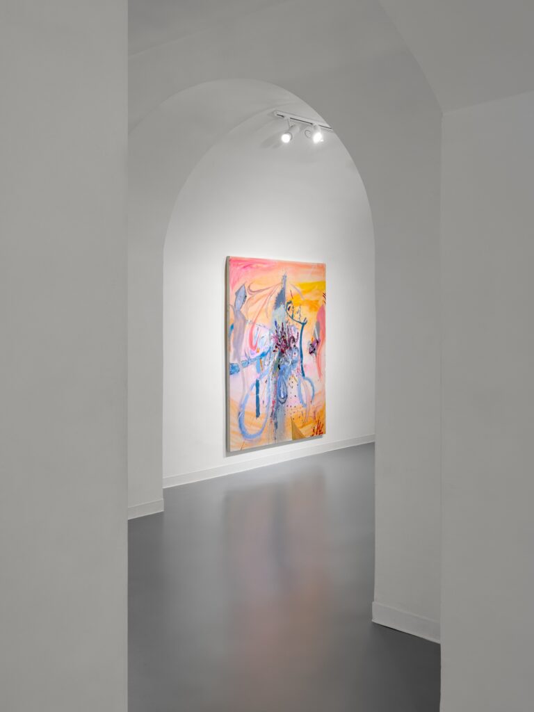 Samuel Kłoda, CREAK, CRASH AND CROW, exhibition view at UFO Art Gallery in Kraków. Photo: Szymon Sokołowski