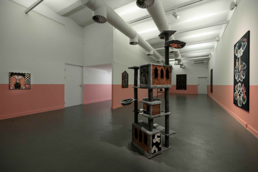 Maryna Sakowska. Ex Catheedra, exhibition view, Trafostacja Sztuki in Szczecin. Photo by Andrzej Golc
