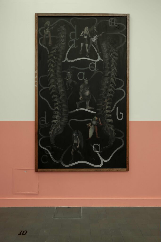 Maryna Sakowska. Ex Catheedra, exhibition view, Trafostacja Sztuki in Szczecin. Photo by Andrzej Golc