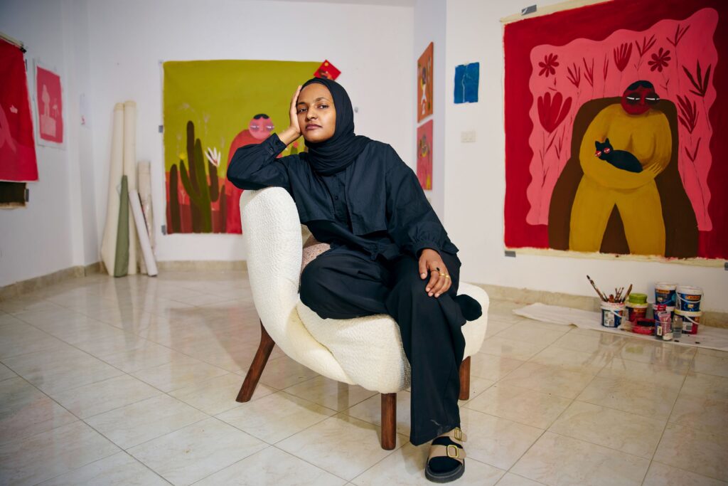 Reem Aljeally, Cairo 2025, photo by Nicky Woo