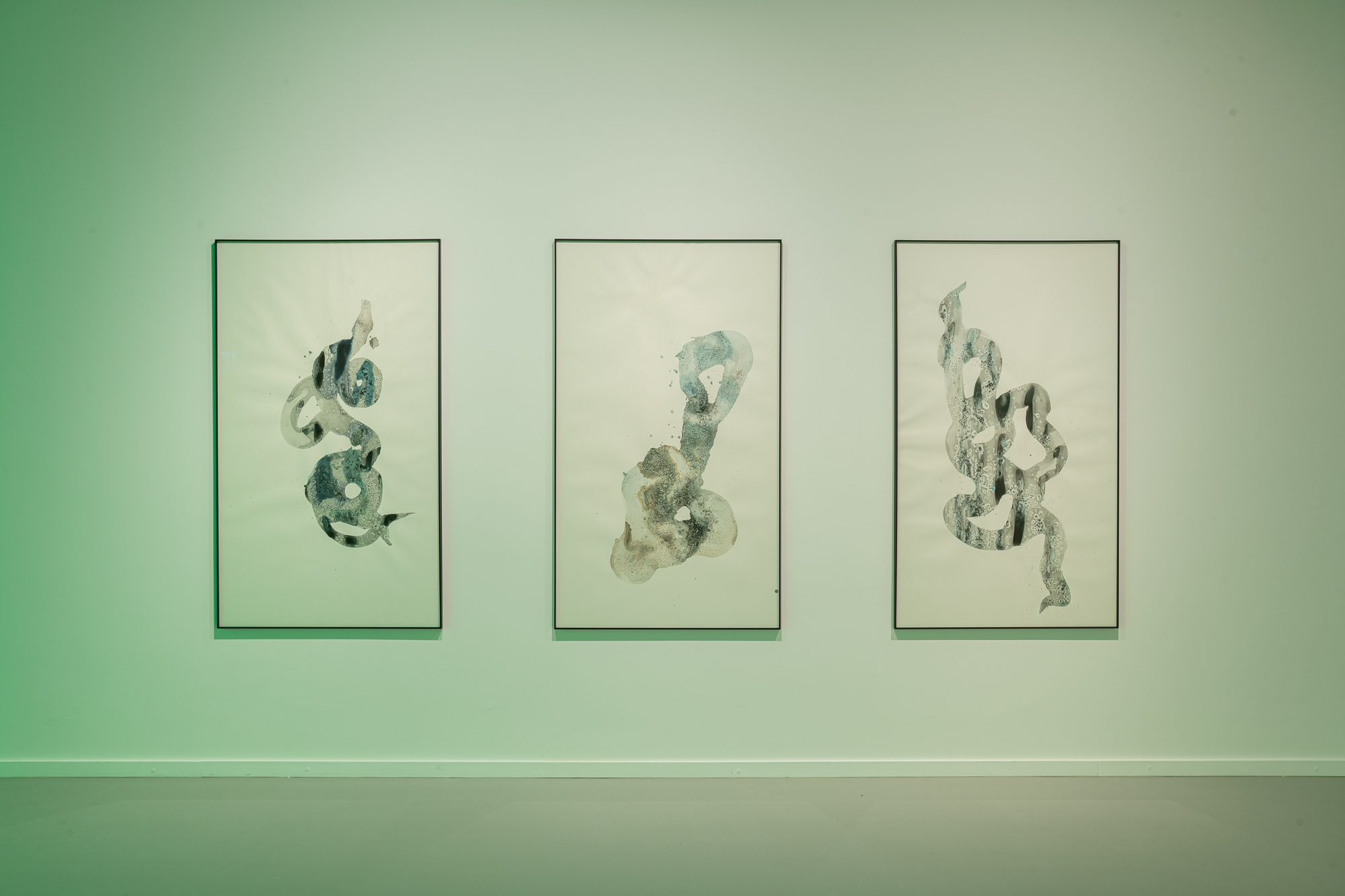 Works by Emilija Škarnulytė. VAA Nida Art Colony, 2026. Photo by Jonas Balsevičius.