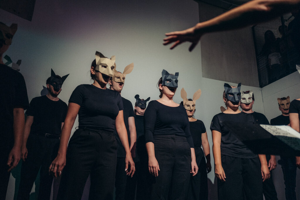 Ela Jabłońska, Partytura Na Głosy Zwierzęce N°VIII, 15th Anniversary of Wrocław Contemporary Museum, 2-5.09.2026. Photo by Wojciech Chrubasik
