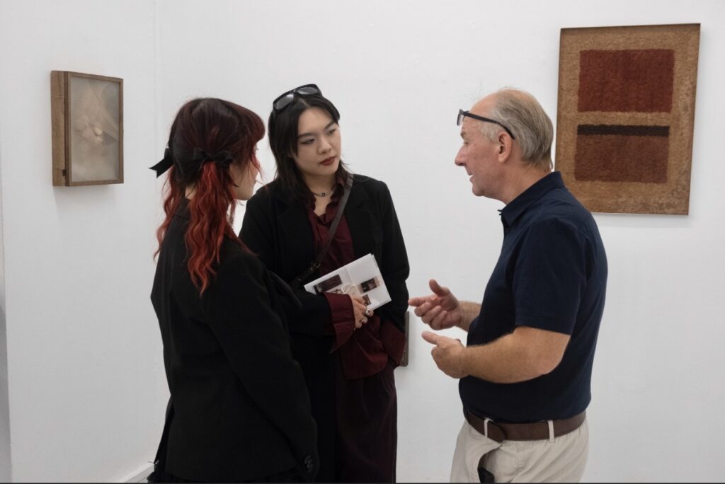 Ziyi Yan, Enfolding, 2026, exhibition view.